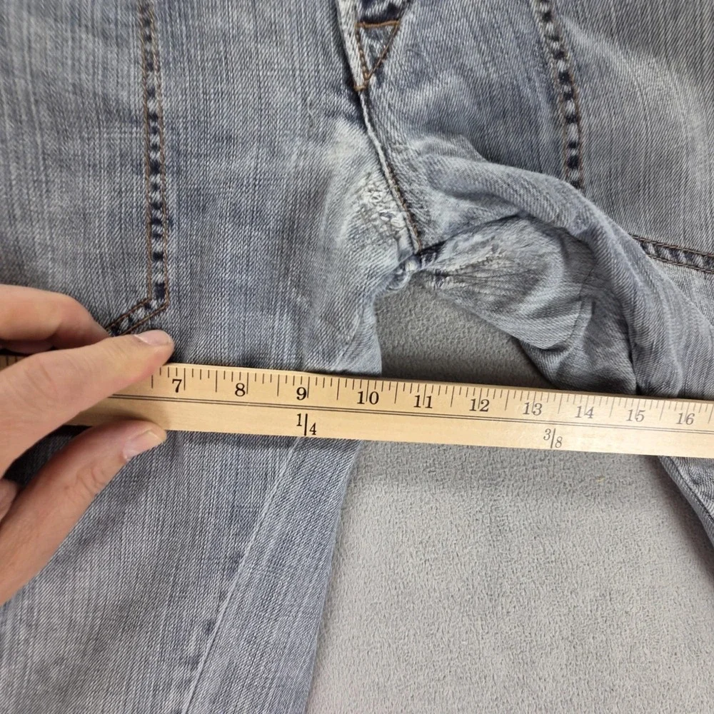 Vintage Levis Engineered Jeans Mens Blue Twisted Flap Pockets Zip Fly Fits 30x32